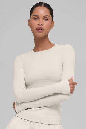 Ribbed Modal Long Sleeve