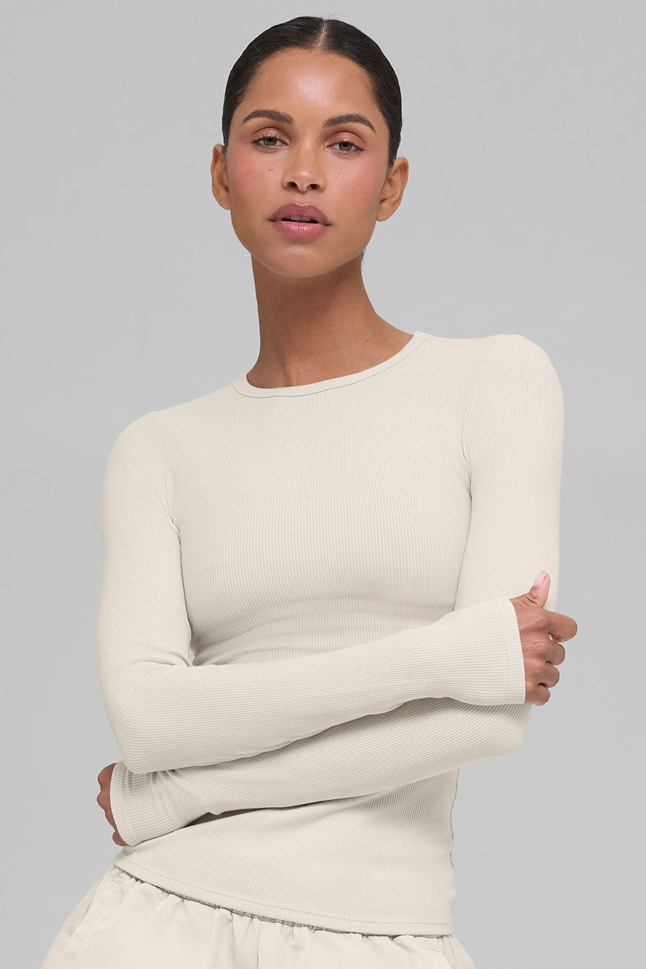 Ribbed Modal Long Sleeve