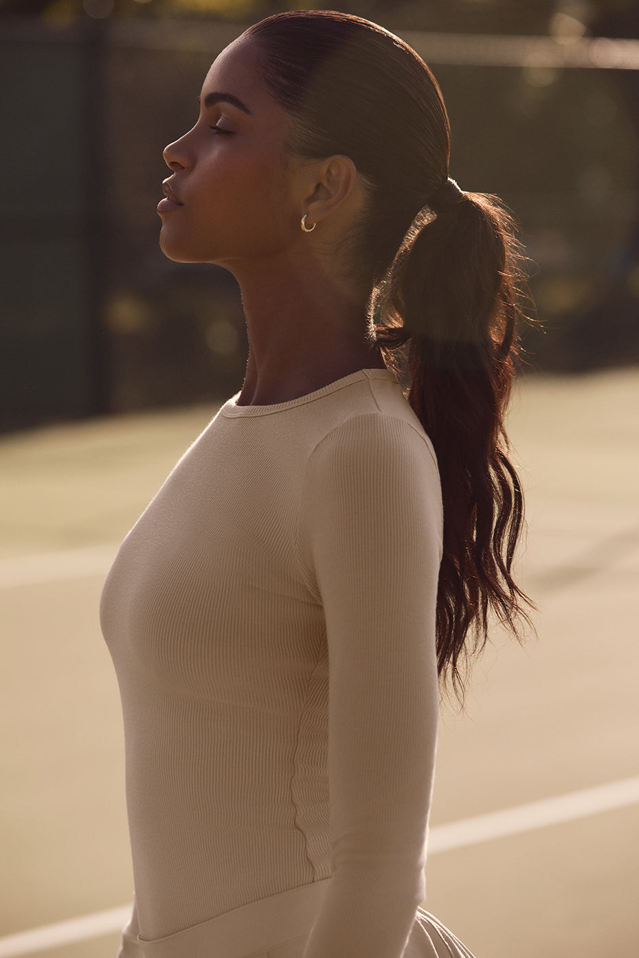 Ribbed Modal Long Sleeve