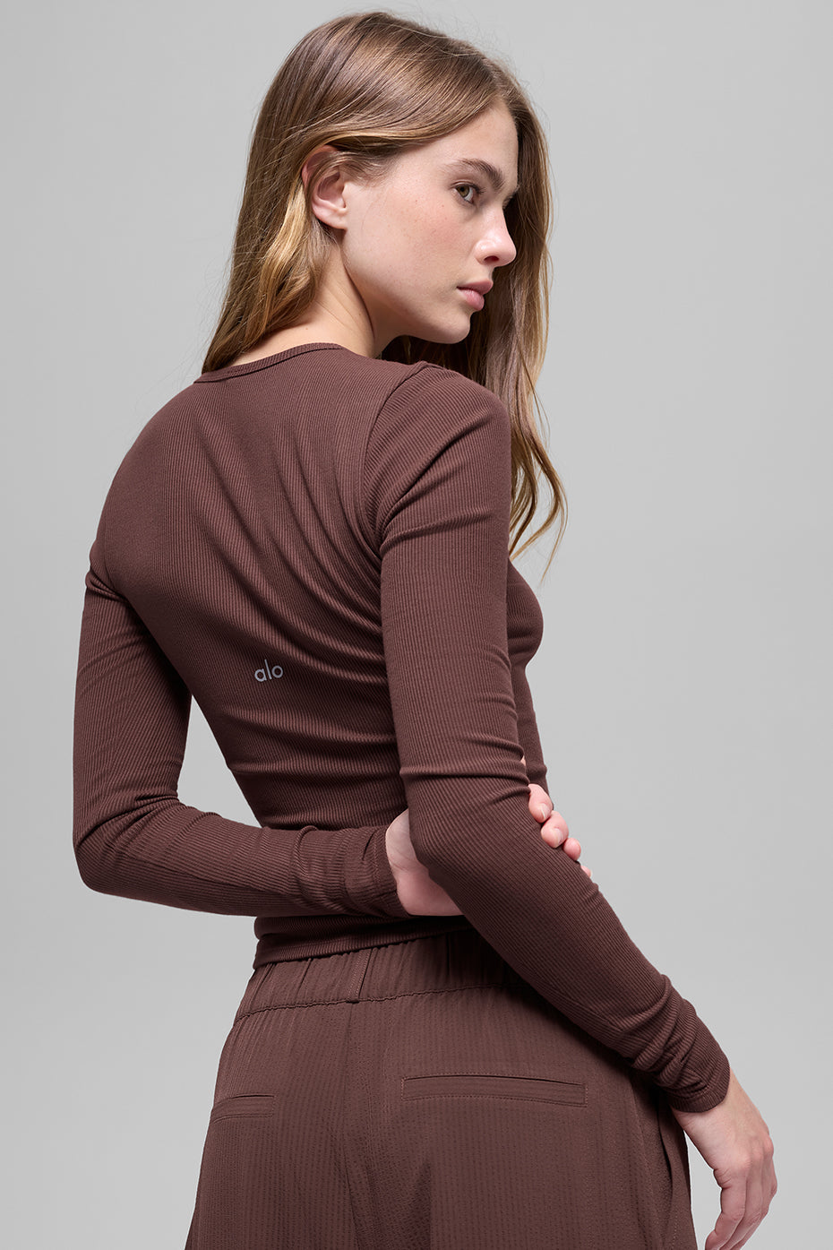 Ribbed Modal Long Sleeve