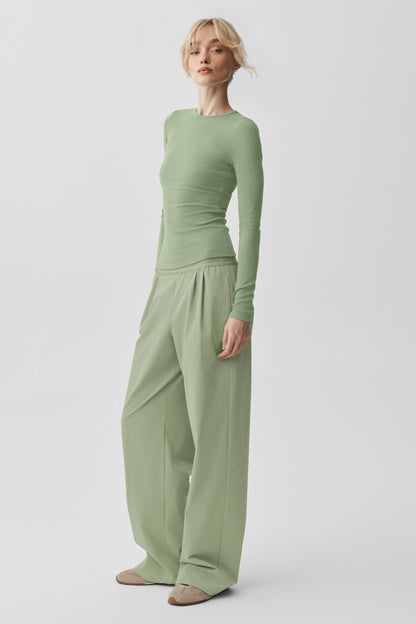 Ribbed Modal Long Sleeve