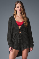 Cable Knit Winter Bliss Cardigan