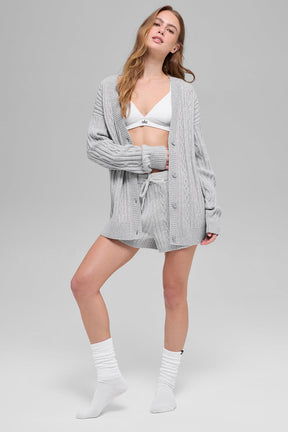 Cable Knit Winter Bliss Cardigan