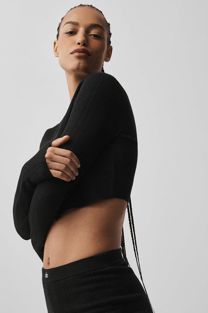 Pointelle Sweater Be Mine Cardigan