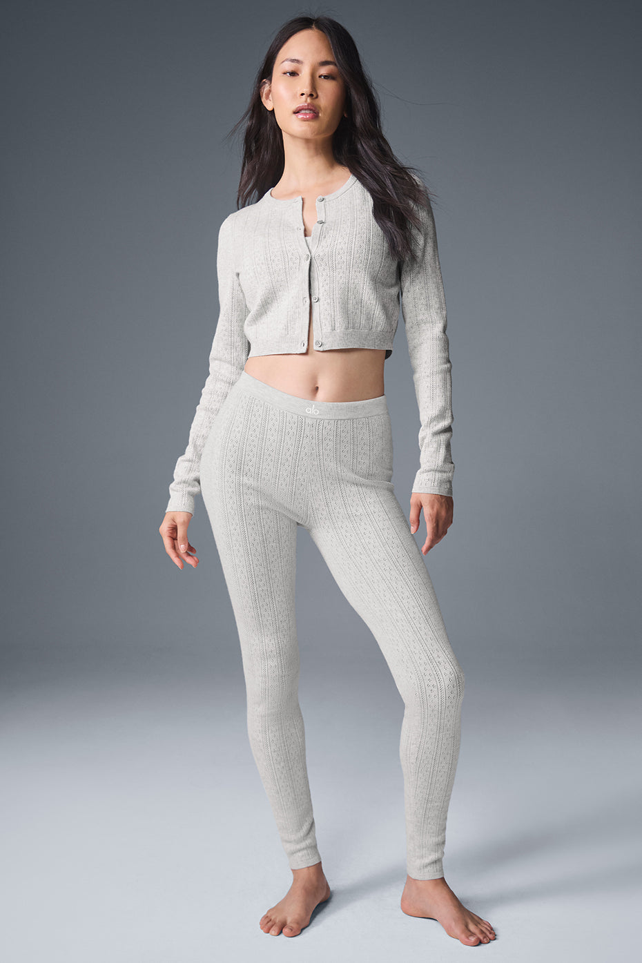 Pointelle Sweater Be Mine Cardigan