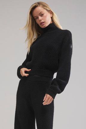 Winter Magic Cashmere Turtleneck