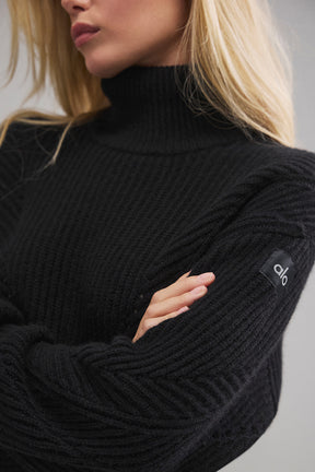 Winter Magic Cashmere Turtleneck