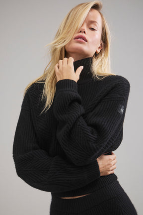 Winter Magic Cashmere Turtleneck