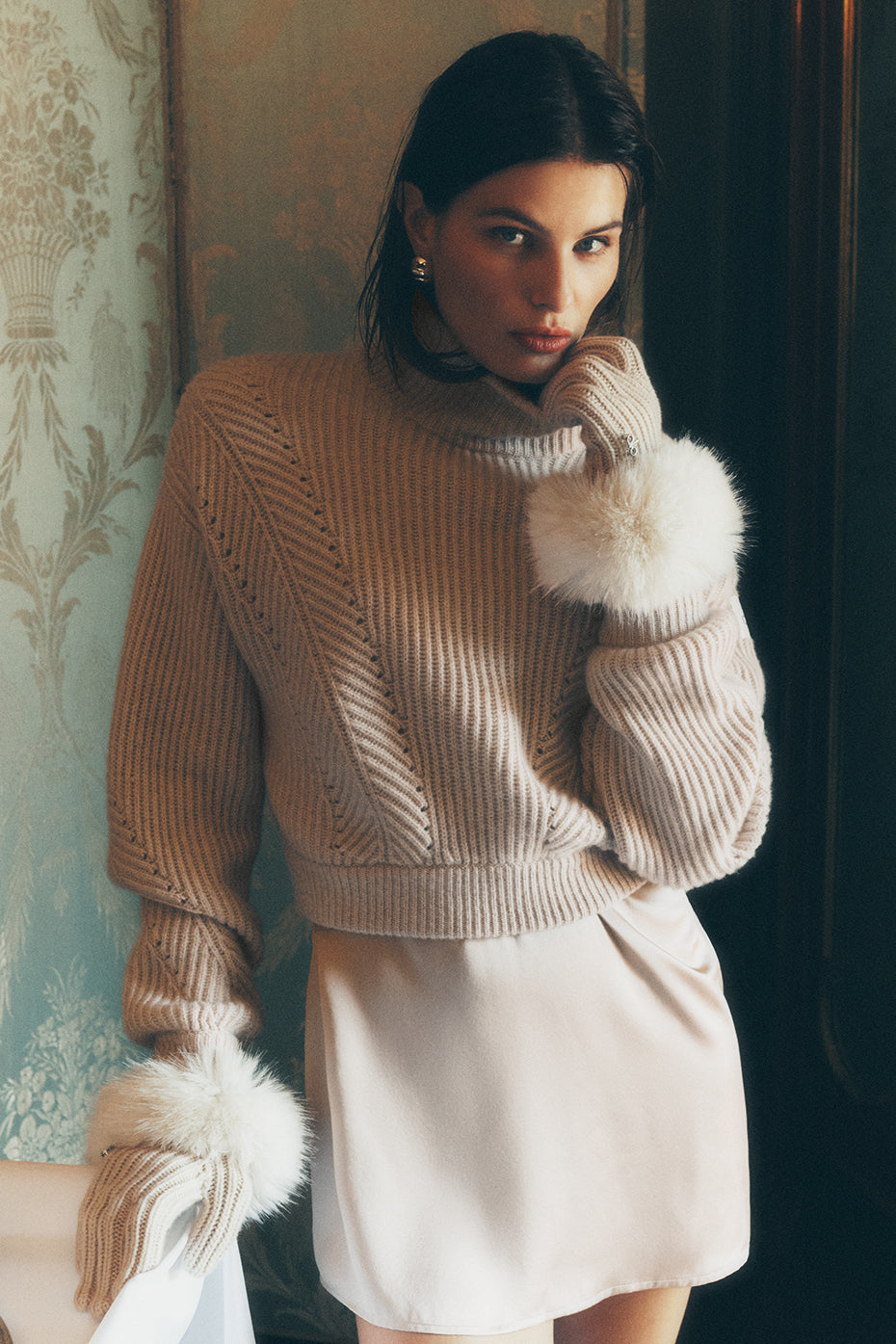 Winter Magic Cashmere Turtleneck