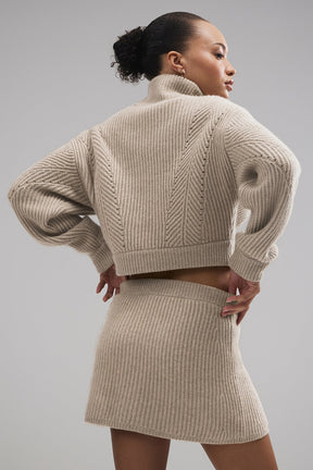 Winter Magic Cashmere Turtleneck