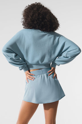 Cropped Accolade Crewneck