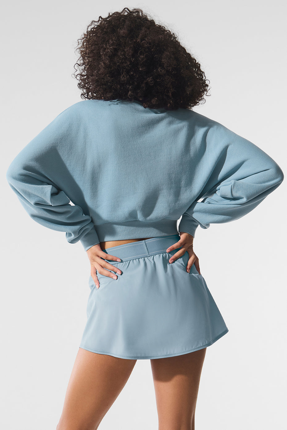 Cropped Accolade Crewneck