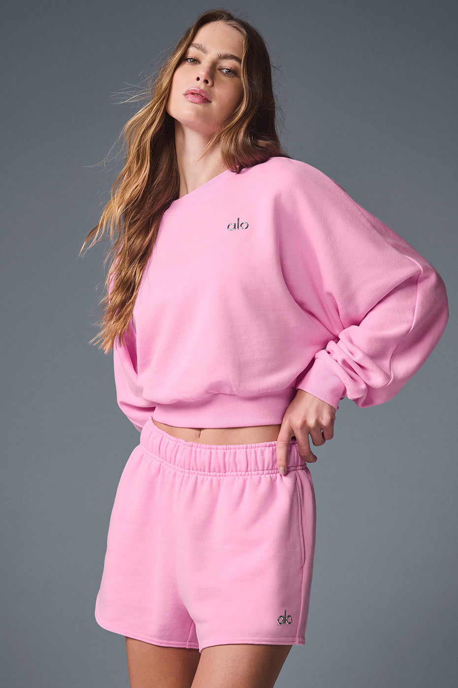 Cropped Accolade Crewneck
