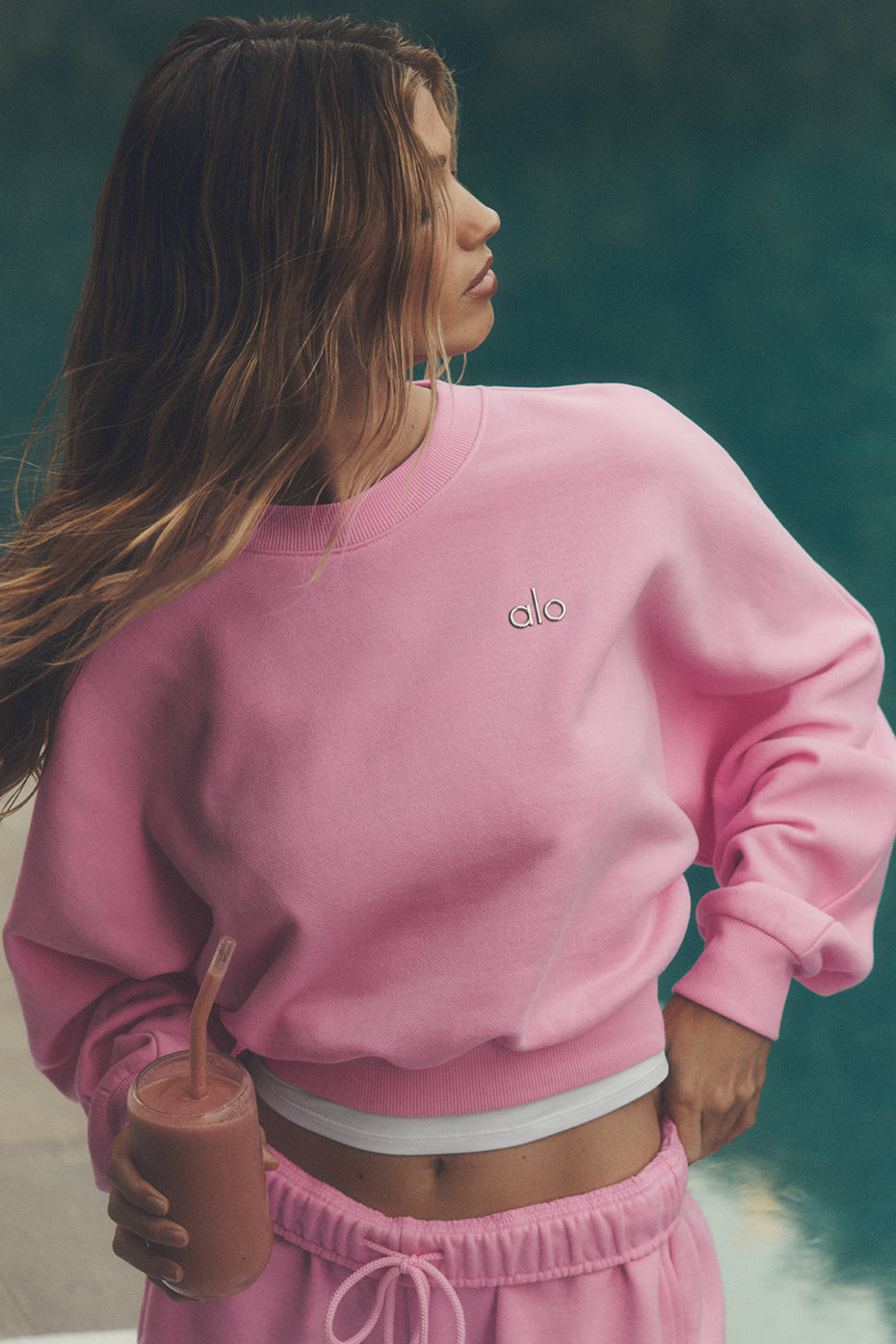 Cropped Accolade Crewneck