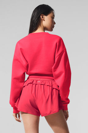 Cropped Accolade Crewneck