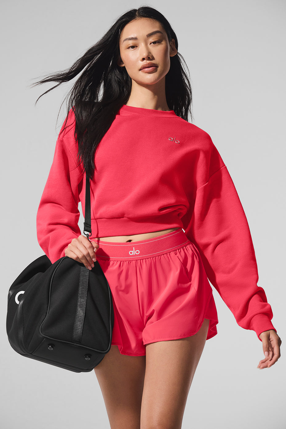 Cropped Accolade Crewneck