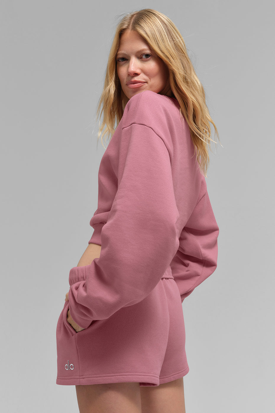 Cropped Accolade Crewneck