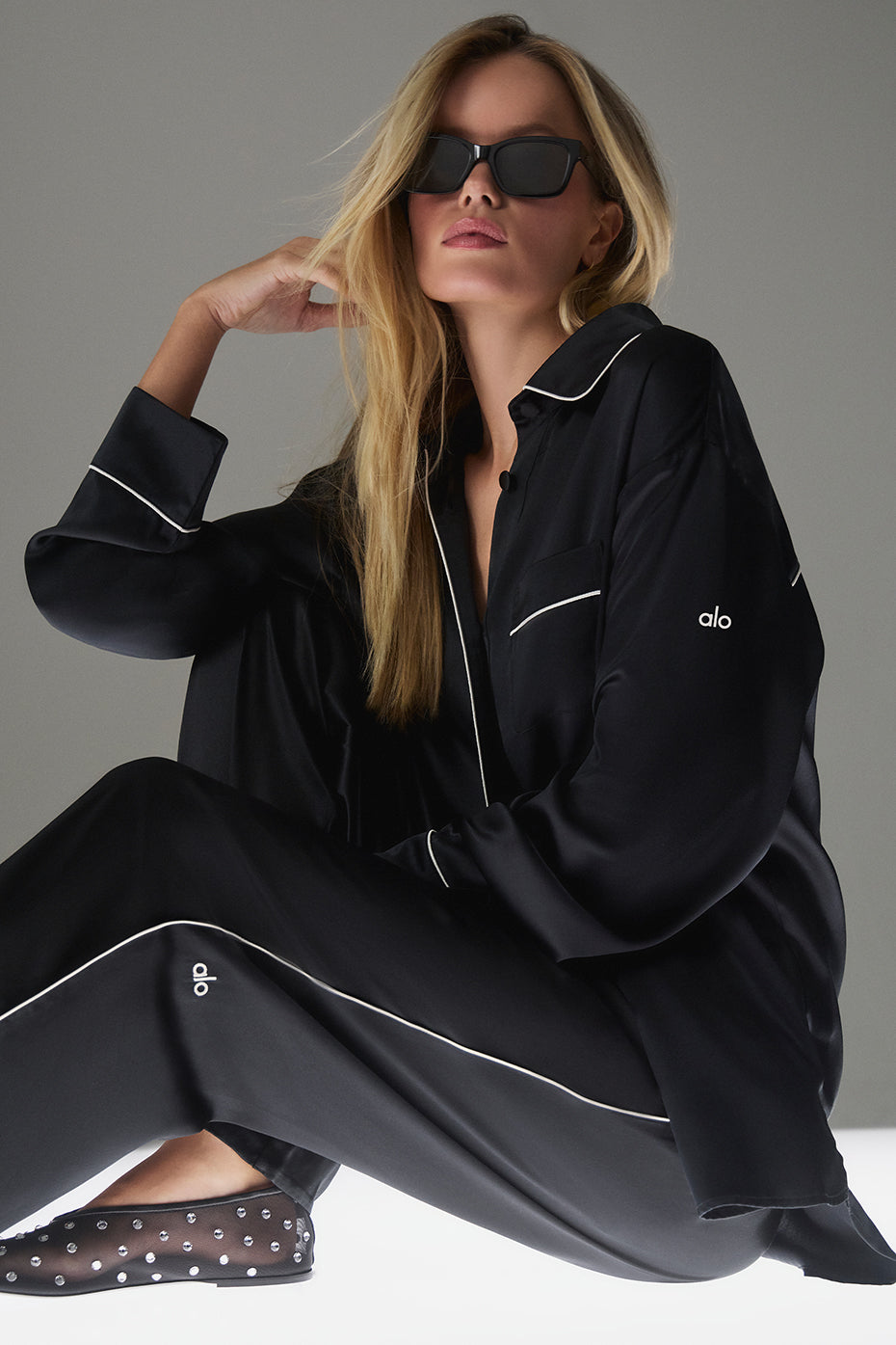 Courchevel Silk Button Down