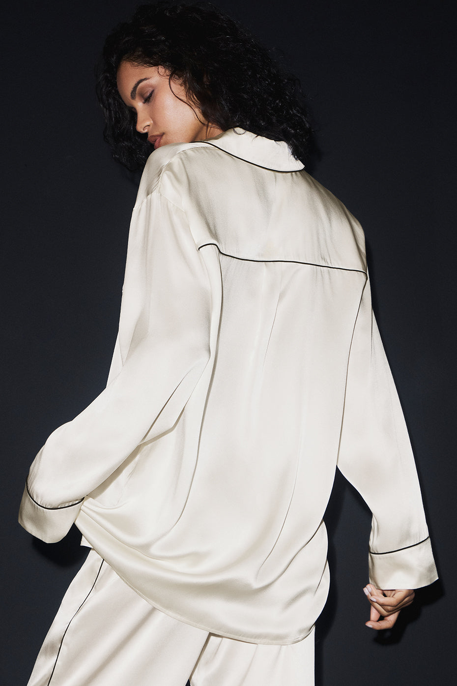 Courchevel Silk Button Down