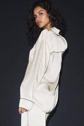 Courchevel Silk Button Down