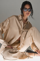 Courchevel Silk Button Down