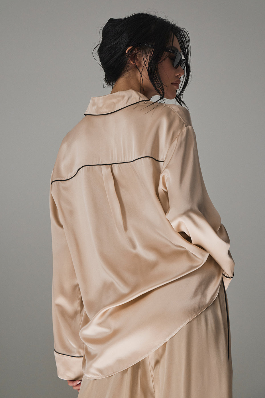 Courchevel Silk Button Down