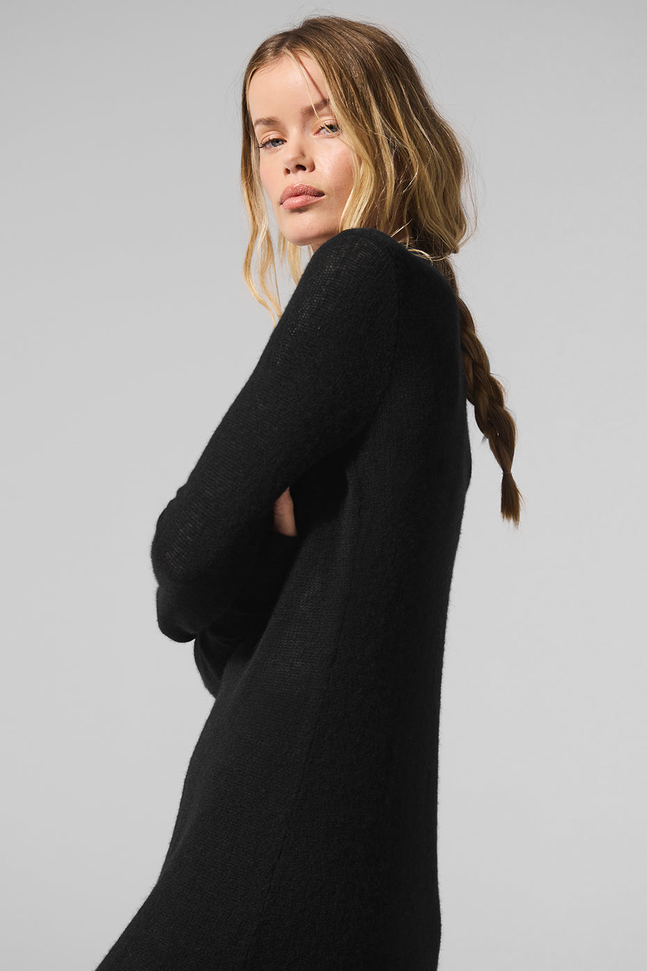 Sheer Cashmere Long Cardigan