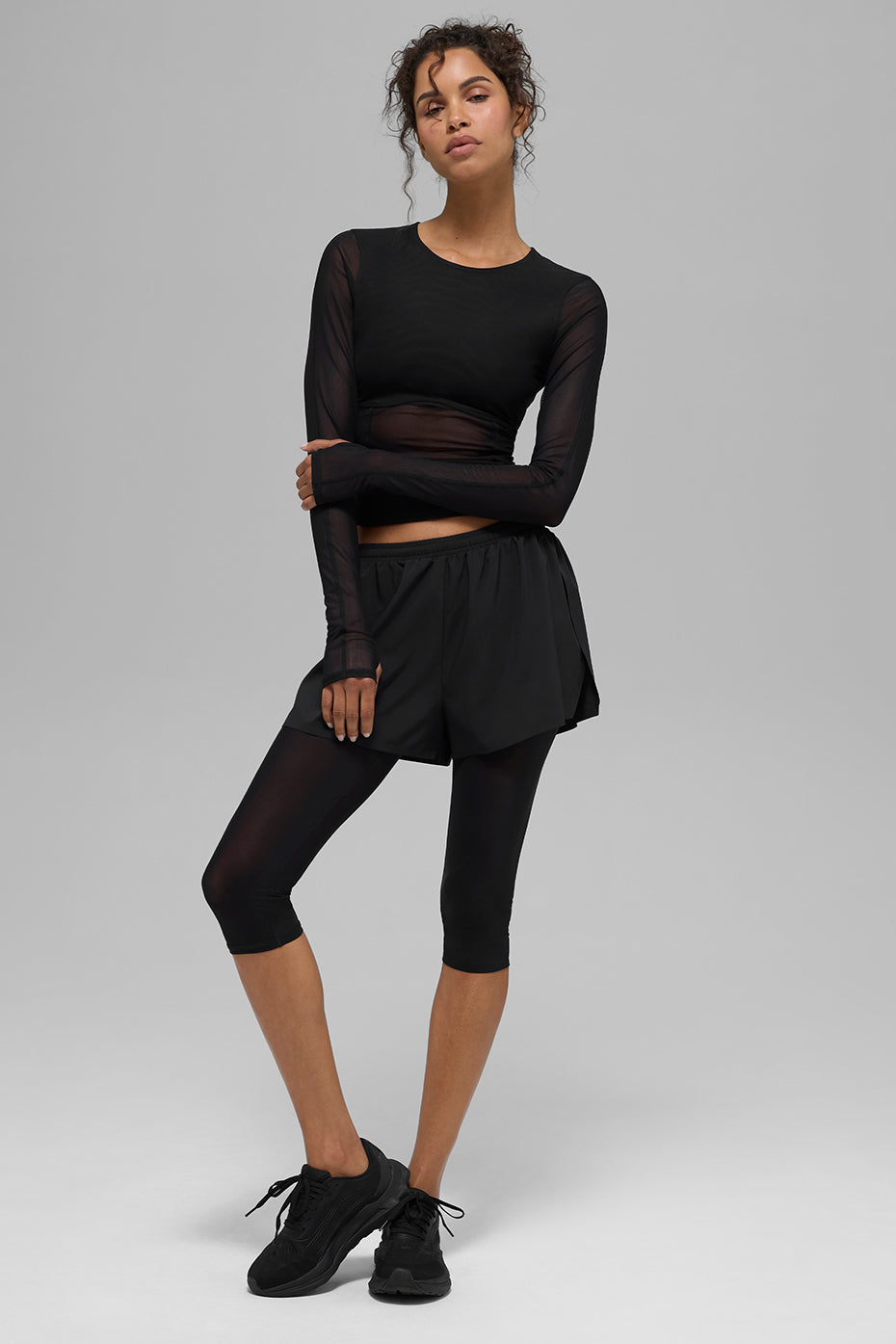 Mesh Winter Twilight Long Sleeve