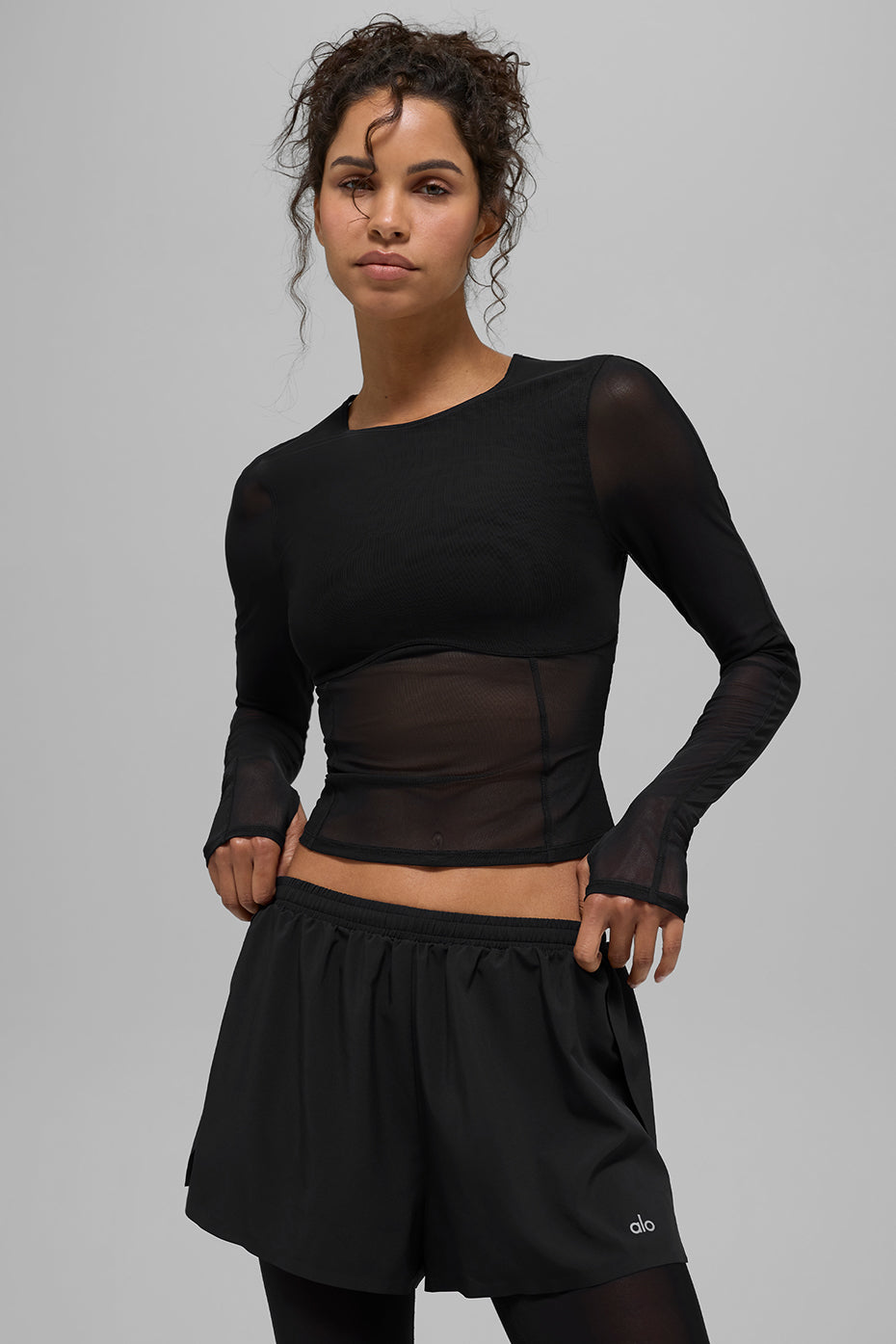 Mesh Winter Twilight Long Sleeve