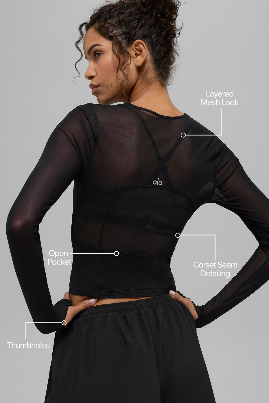 Mesh Winter Twilight Long Sleeve