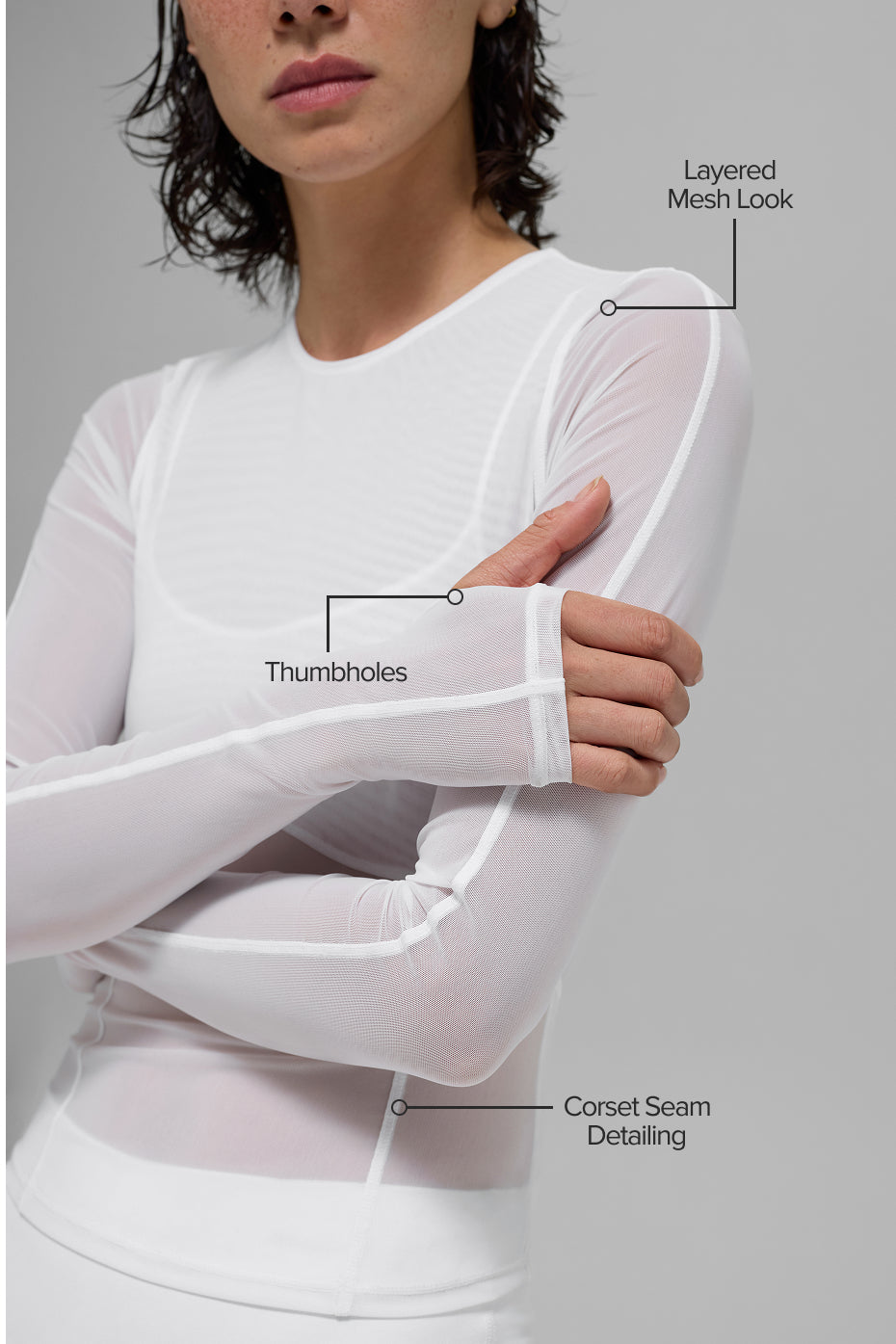 Mesh Winter Twilight Long Sleeve