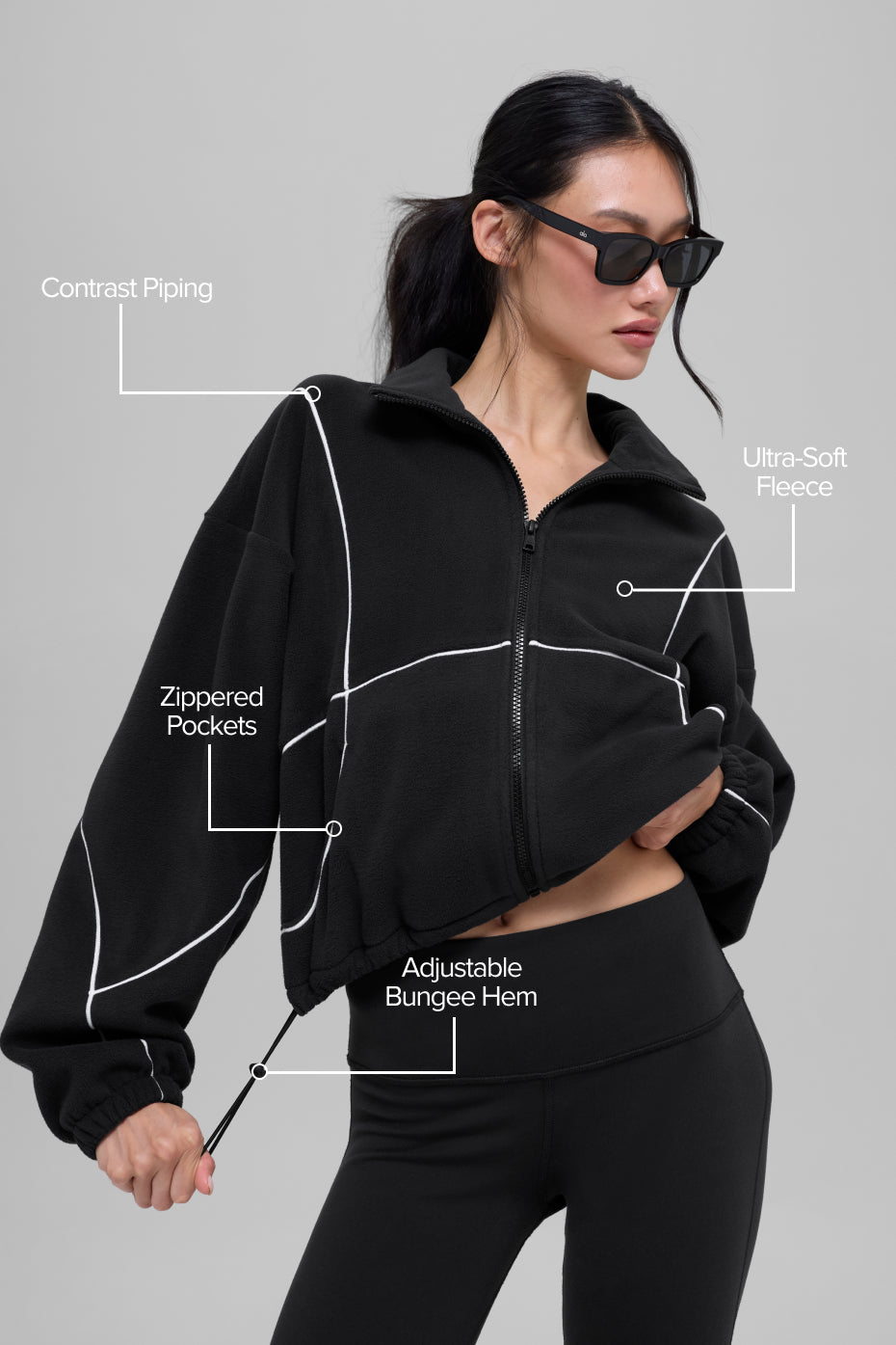 Polar Fleece Game Time Full Zip Jacket