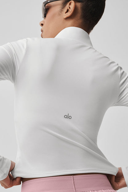 ALO Softsculpt Precision 1/4 Zip Long Sleeve