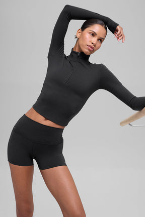 ALO Softsculpt Precision 1/4 Zip Long Sleeve