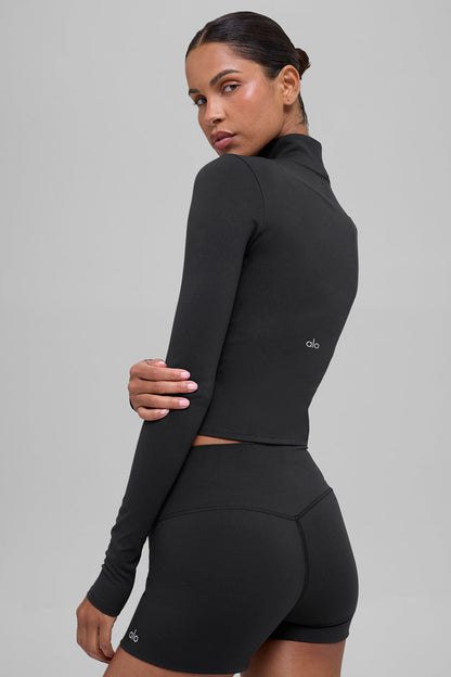 ALO Softsculpt Precision 1/4 Zip Long Sleeve