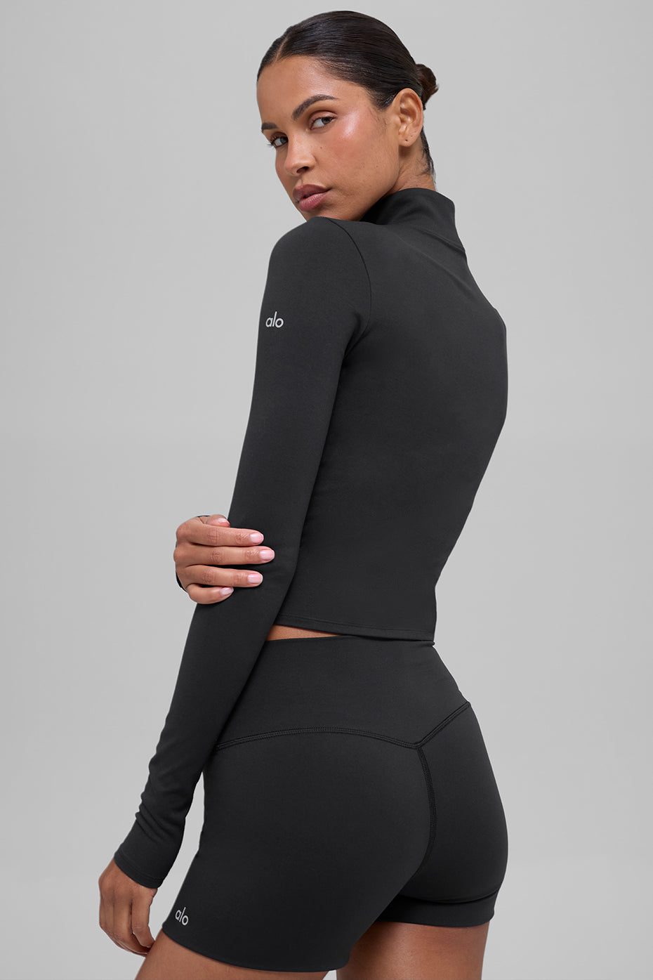 ALO Softsculpt Precision 1/4 Zip Long Sleeve