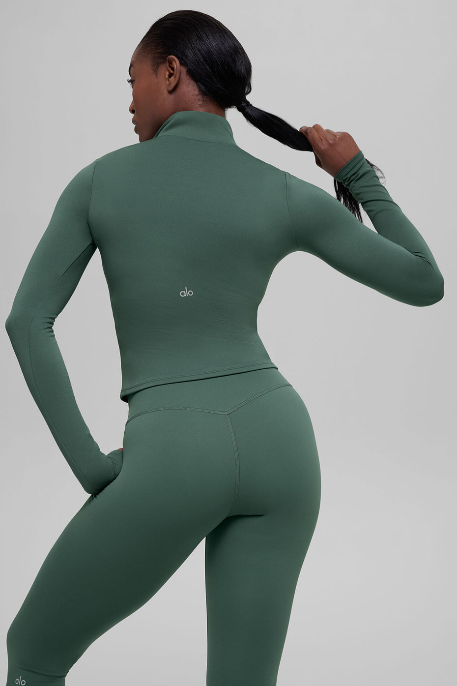 ALO Softsculpt Precision 1/4 Zip Long Sleeve