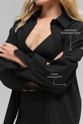 Cotton Real Deal Button Up Long Sleeve