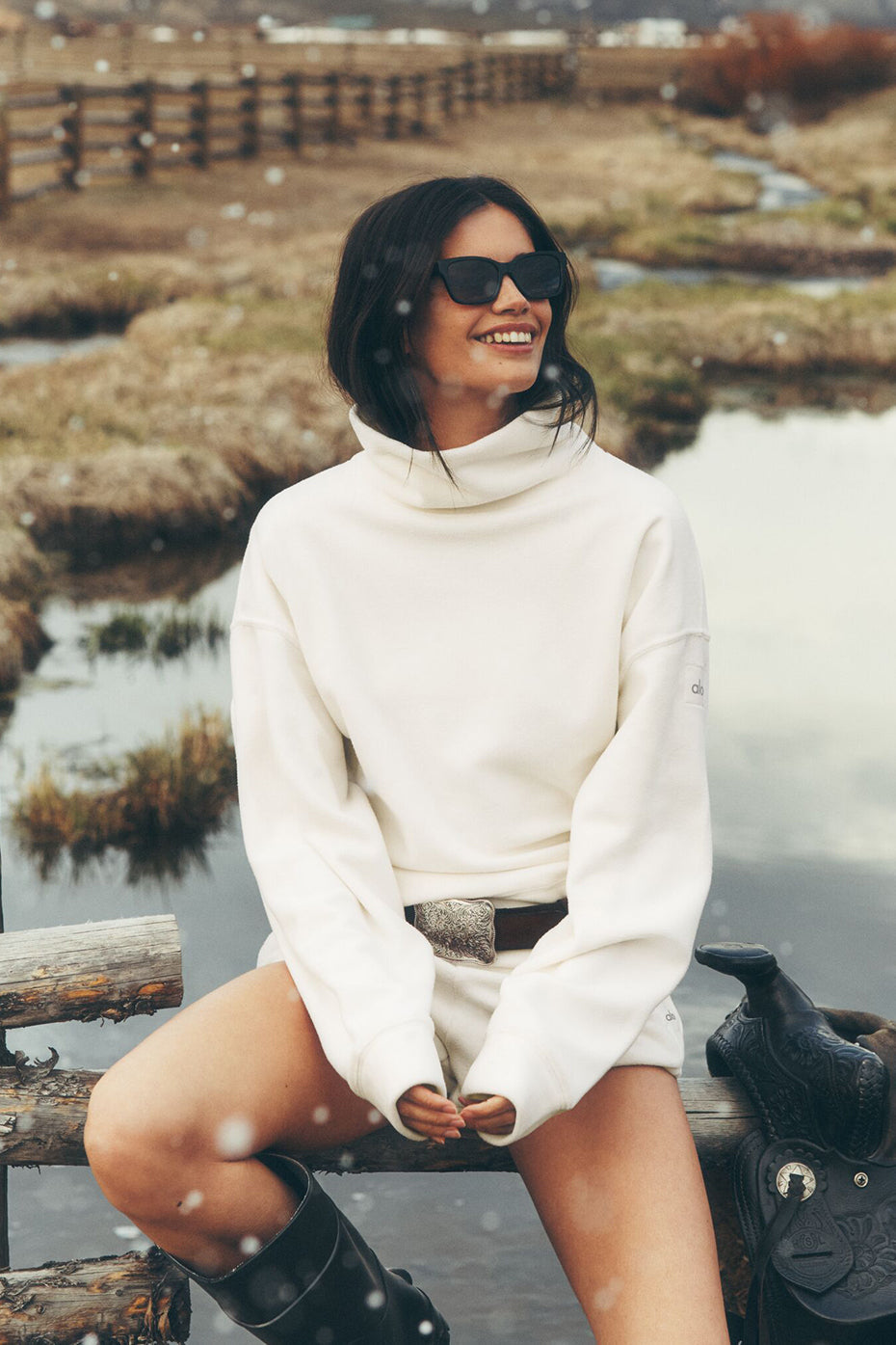 Polar Fleece Hazy Pullover