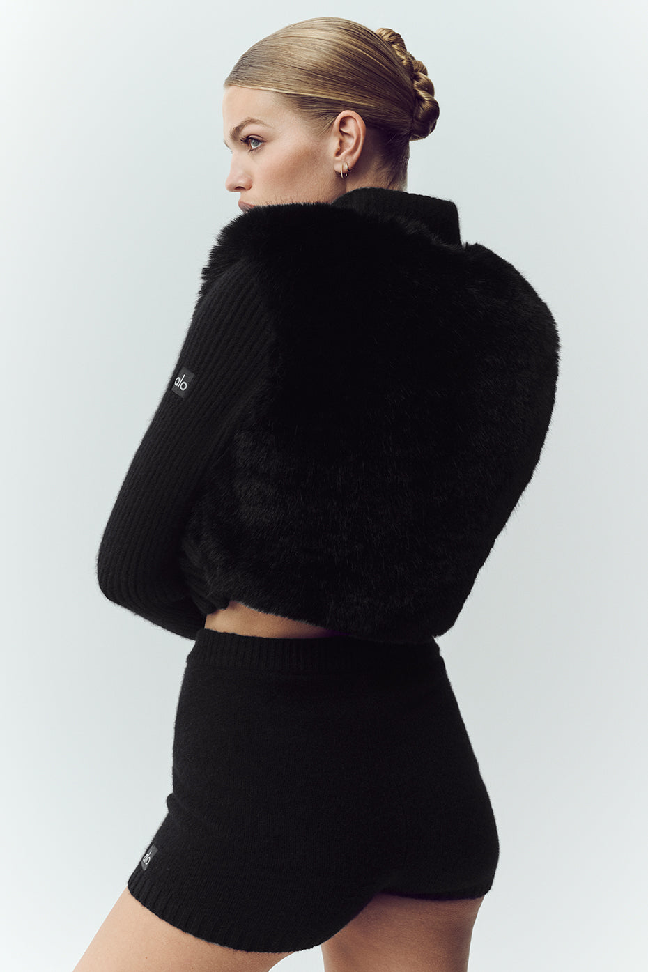 Faux Fur Cashmere Northstar Full Zip