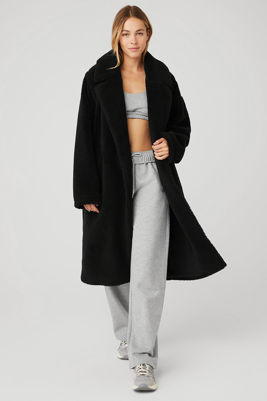 Oversized Sherpa Trench