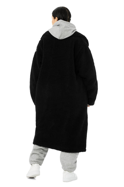 Oversized Sherpa Trench