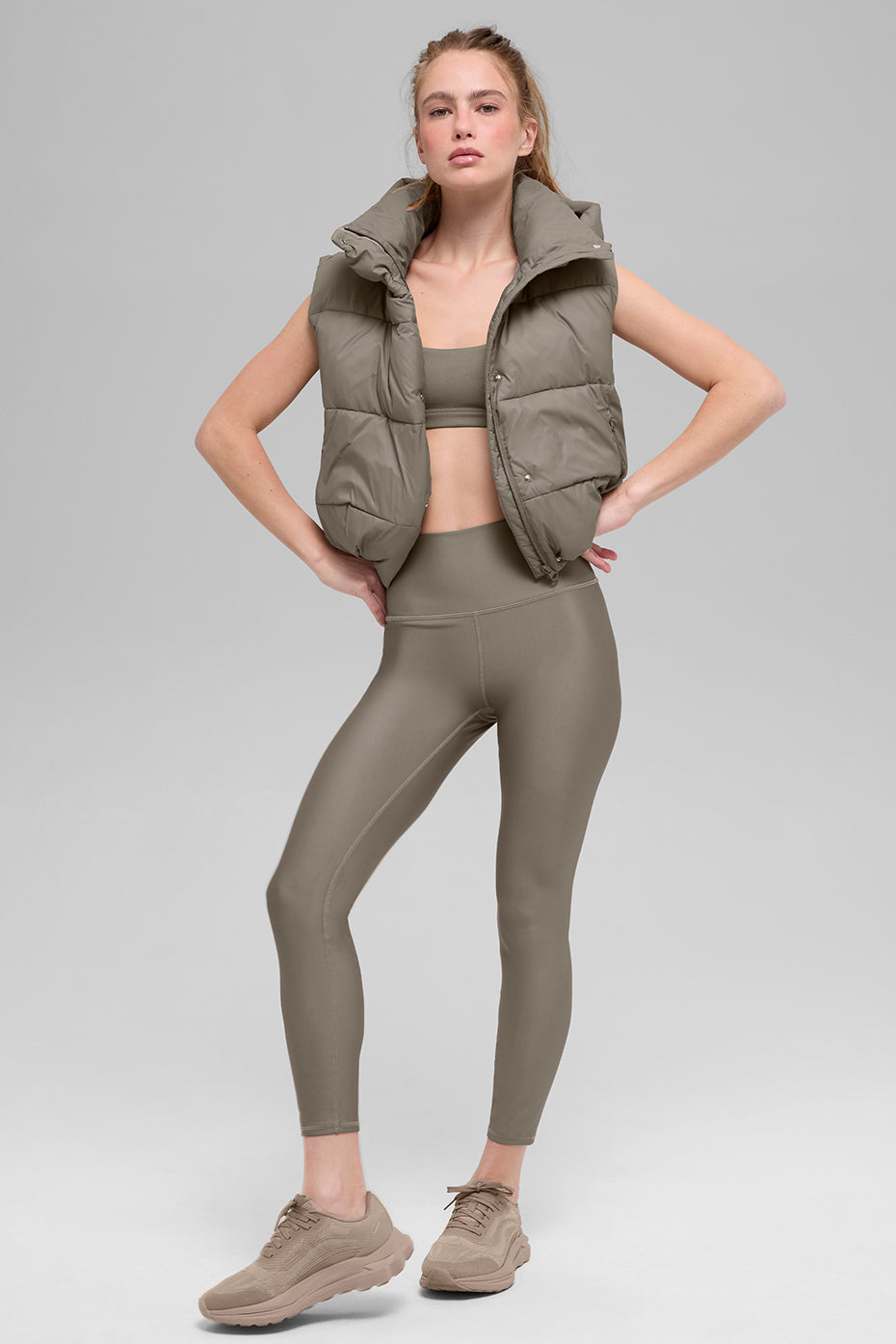 Gold Rush Puffer Vest