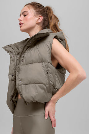 Gold Rush Puffer Vest
