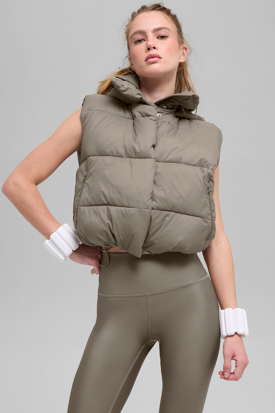 Gold Rush Puffer Vest