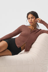 Ribbed Stardust Long Sleeve