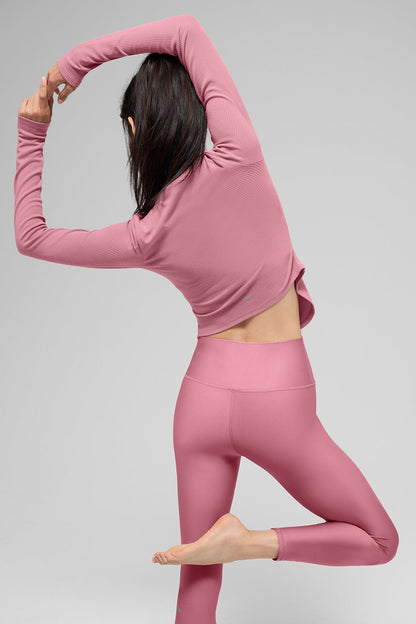Ribbed Stardust Long Sleeve