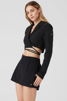 Cropped Status Blazer