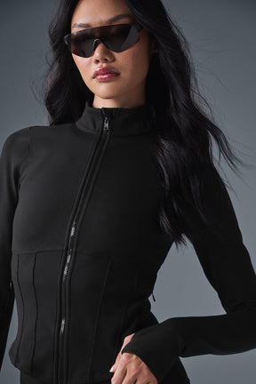 Airbrush Corset Full Zip Jacket
