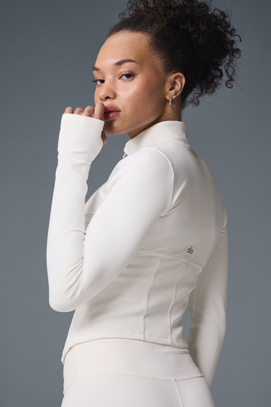 Airbrush Corset Full Zip Jacket